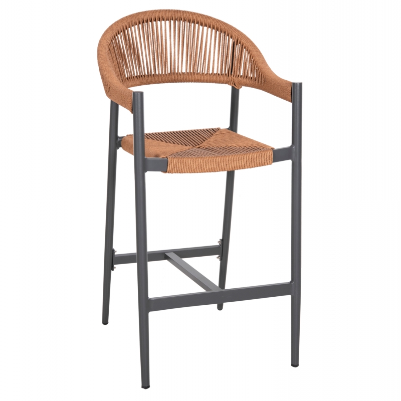 ΣΚΑΜΠΟ BAR ΑΛΟΥΜΙΝΙΟΥ GREGG HM5788.12 ΑΝΘΡΑΚΙ-ΜΠΕΖ ΤΗΣ ΑΜΜΟΥ ΣΥΝΘ.RATTAN 54x57x106Υεκ ΣΚΑΜΠΟ BAR ΑΛΟΥΜΙΝΙΟΥ GREGG HM5788.12 ΑΝΘΡΑΚΙ-ΜΠΕΖ ΤΗΣ ΑΜΜΟΥ ΣΥΝΘ.RATTAN 54x57x106Υεκ