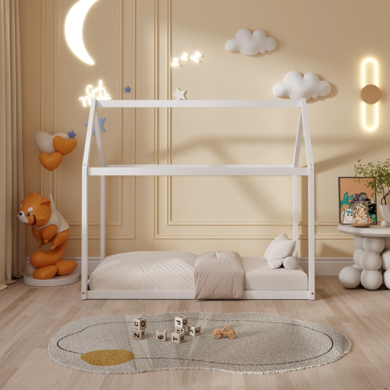 ΚΡΕΒΑΤΙ ΠΑΙΔΙΚΟ PEPE HM677.03 τ.MONTESSORI ΞΥΛΟ ΠΕΥΚΟ ΛΕΥΚΟ- 190x90εκ ΚΡΕΒΑΤΙ ΠΑΙΔΙΚΟ PEPE HM677.03 τ.MONTESSORI ΞΥΛΟ ΠΕΥΚΟ ΛΕΥΚΟ- 190x90εκ