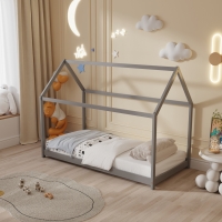 ΚΡΕΒΑΤΙ ΠΑΙΔΙΚΟ PEPE HM678.05 τ.MONTESSORI ΞΥΛΟ ΠΕΥΚΟ ΓΚΡΙ- 140x70εκ ΚΡΕΒΑΤΙ ΠΑΙΔΙΚΟ PEPE HM678.05 τ.MONTESSORI ΞΥΛΟ ΠΕΥΚΟ ΓΚΡΙ- 140x70εκ