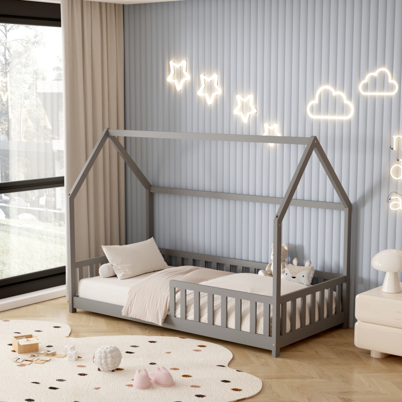 ΚΡΕΒΑΤΙ ΠΑΙΔΙΚΟ ΜΕ ΚΑΓΚΕΛΑ PHYLLIS HM679.05 τ.MONTESSORI ΞΥΛΟ ΠΕΥΚΟ ΓΚΡΙ-190x90εκ. ΚΡΕΒΑΤΙ ΠΑΙΔΙΚΟ ΜΕ ΚΑΓΚΕΛΑ PHYLLIS HM679.05 τ.MONTESSORI ΞΥΛΟ ΠΕΥΚΟ ΓΚΡΙ-190x90εκ.