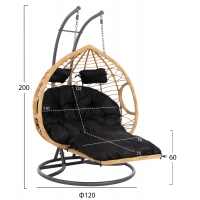 ΔΙΠΛΗ ΚΡΕΜΑΣΤΗ ΦΩΛΙΑ ME ΥΠΟΠΟΔΙΟ GRACIE HM5754.02 ΜΠΕΖ ΣΥΝΘ.RATTAN-ΓΚΡΙ ΜΕΤΑΛ.ΣΚΕΛΕΤΟΣ Φ120x200Υεκ ΔΙΠΛΗ ΚΡΕΜΑΣΤΗ ΦΩΛΙΑ ME ΥΠΟΠΟΔΙΟ GRACIE HM5754.02 ΜΠΕΖ ΣΥΝΘ.RATTAN-ΓΚΡΙ ΜΕΤΑΛ.ΣΚΕΛΕΤΟΣ Φ120x200Υεκ