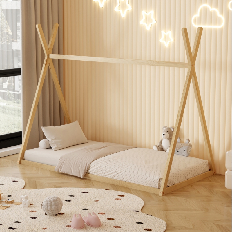 ΚΡΕΒΑΤΙ ΠΑΙΔΙΚΟ MUNK HM681.01 τ.MONTESSORI ΜΑΣΙΦ ΞΥΛΟ ΠΕΥΚΟΥ ΦΥΣΙΚΟ- 190x90εκ ΚΡΕΒΑΤΙ ΠΑΙΔΙΚΟ MUNK HM681.01 τ.MONTESSORI ΜΑΣΙΦ ΞΥΛΟ ΠΕΥΚΟΥ ΦΥΣΙΚΟ- 190x90εκ