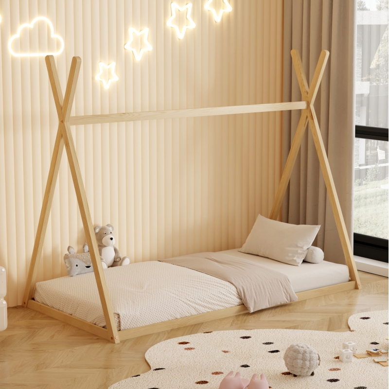 ΚΡΕΒΑΤΙ ΠΑΙΔΙΚΟ MUNK HM681.01 τ.MONTESSORI ΜΑΣΙΦ ΞΥΛΟ ΠΕΥΚΟΥ ΦΥΣΙΚΟ- 190x90εκ ΚΡΕΒΑΤΙ ΠΑΙΔΙΚΟ MUNK HM681.01 τ.MONTESSORI ΜΑΣΙΦ ΞΥΛΟ ΠΕΥΚΟΥ ΦΥΣΙΚΟ- 190x90εκ