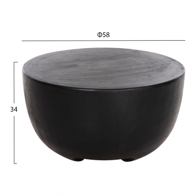 ΤΡΑΠΕΖΙ ΒΟΗΘΗΤΙΚΟ POMPU HM9794.02 ΜΑΥΡΟ ΜΑΣΙΦ ΞΥΛΟ SUAR Φ58x34Υεκ. ΤΡΑΠΕΖΙ ΒΟΗΘΗΤΙΚΟ POMPU HM9794.02 ΜΑΥΡΟ ΜΑΣΙΦ ΞΥΛΟ SUAR Φ58x34Υεκ.