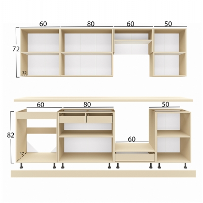 ΣΥΝΘΕΣΗ ΚΟΥΖΙΝΑΣ MDF ΣΚΟΥΡΟ ΓΚΡΙ ΠΑΓΚΟΣ HPL ΜΠΕΖ ΜΑΡΜΑΡΟ 250x47x84,8Υεκ.HM2471.01 ΣΥΝΘΕΣΗ ΚΟΥΖΙΝΑΣ MDF ΣΚΟΥΡΟ ΓΚΡΙ ΠΑΓΚΟΣ HPL ΜΠΕΖ ΜΑΡΜΑΡΟ 250x47x84,8Υεκ.HM2471.01