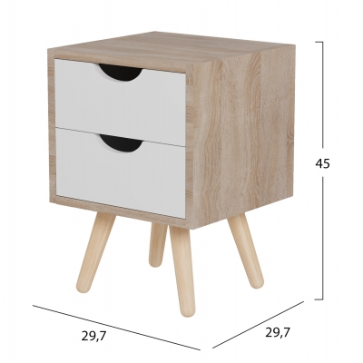 ΚΟΜΟΔΙΝΟ DINKL HM2472.04 ΜΕΛΑΜΙΝΗ- 2 ΣΥΡΤΑΡΙΑ ΣΟΝΑΜΑ-ΛΕΥΚΟ 29,7x29,7x45Υεκ ΚΟΜΟΔΙΝΟ DINKL HM2472.04 ΜΕΛΑΜΙΝΗ- 2 ΣΥΡΤΑΡΙΑ ΣΟΝΑΜΑ-ΛΕΥΚΟ 29,7x29,7x45Υεκ