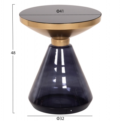 ΒΟΗΘΗΤΙΚΟ ΤΡΑΠΕΖΑΚΙ DEMMY HM9727 ΜΑΥΡΟ & ΜΟΒ ΓΥΑΛΙ-ΧΡΥΣΟ ΜΕΤΑΛΛΟ Φ41x48Υεκ ΒΟΗΘΗΤΙΚΟ ΤΡΑΠΕΖΑΚΙ DEMMY HM9727 ΜΑΥΡΟ & ΜΟΒ ΓΥΑΛΙ-ΧΡΥΣΟ ΜΕΤΑΛΛΟ Φ41x48Υεκ