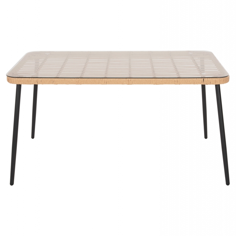 ΤΡΑΠΕΖΙ ΟΡΘΟΓΩΝΙΟ ALLEGRA HM5537.11 ΜΕΤΑΛ.ΜΑΥΡΟ-P.E. RATTAN ΦΥΣΙΚΟ 139,5x79,5x73Υεκ. ΤΡΑΠΕΖΙ ΟΡΘΟΓΩΝΙΟ ALLEGRA HM5537.11 ΜΕΤΑΛ.ΜΑΥΡΟ-P.E. RATTAN ΦΥΣΙΚΟ 139,5x79,5x73Υεκ.