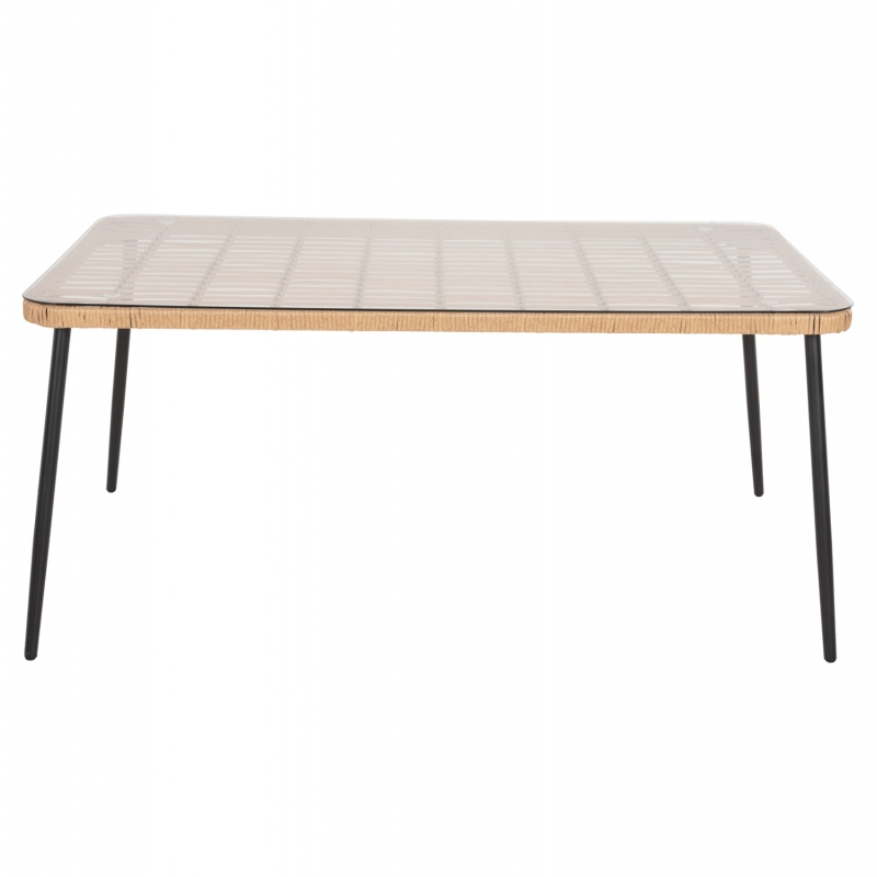 ΤΡΑΠΕΖΙ ΟΡΘΟΓΩΝΙΟ ALLEGRA HM5538.11 ΜΕΤΑΛ.ΜΑΥΡΟ-P.E. RATTAN ΦΥΣΙΚΟ 159,5x89,5x72Υεκ. ΤΡΑΠΕΖΙ ΟΡΘΟΓΩΝΙΟ ALLEGRA HM5538.11 ΜΕΤΑΛ.ΜΑΥΡΟ-P.E. RATTAN ΦΥΣΙΚΟ 159,5x89,5x72Υεκ.