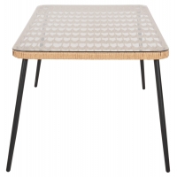 ΤΡΑΠΕΖΙ ΟΡΘΟΓΩΝΙΟ ALLEGRA HM5538.11 ΜΕΤΑΛ.ΜΑΥΡΟ-P.E. RATTAN ΦΥΣΙΚΟ 159,5x89,5x72Υεκ. ΤΡΑΠΕΖΙ ΟΡΘΟΓΩΝΙΟ ALLEGRA HM5538.11 ΜΕΤΑΛ.ΜΑΥΡΟ-P.E. RATTAN ΦΥΣΙΚΟ 159,5x89,5x72Υεκ.