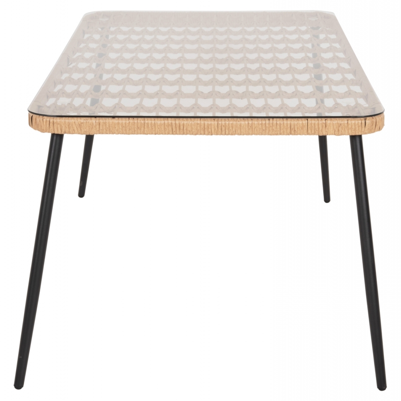 ΤΡΑΠΕΖΙ ΟΡΘΟΓΩΝΙΟ ALLEGRA HM5538.11 ΜΕΤΑΛ.ΜΑΥΡΟ-P.E. RATTAN ΦΥΣΙΚΟ 159,5x89,5x72Υεκ. ΤΡΑΠΕΖΙ ΟΡΘΟΓΩΝΙΟ ALLEGRA HM5538.11 ΜΕΤΑΛ.ΜΑΥΡΟ-P.E. RATTAN ΦΥΣΙΚΟ 159,5x89,5x72Υεκ.