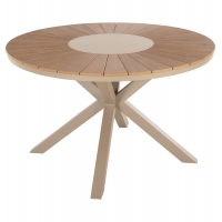 ΤΡΑΠΕΖΙ ΣΤΡΟΓΓΥΛΟ ΕΞ.ΧΩΡΟΥ MORIL HM6041.04 ΑΛΟΥΜΙΝΙΟ ΣΑΜΠΑΝΙ-POLYWOOD ΦΥΣΙΚΟ Φ120εκ. ΤΡΑΠΕΖΙ ΣΤΡΟΓΓΥΛΟ ΕΞ.ΧΩΡΟΥ MORIL HM6041.04 ΑΛΟΥΜΙΝΙΟ ΣΑΜΠΑΝΙ-POLYWOOD ΦΥΣΙΚΟ Φ120εκ.