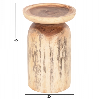 ΤΡΑΠΕΖΙ ΒΟΗΘΗΤΙΚΟ LOKI HM9899 ΜΑΣΙΦ ΞΥΛΟ SUAR ΣΕ ΦΥΣΙΚΟ Φ30x46Υεκ. ΤΡΑΠΕΖΙ ΒΟΗΘΗΤΙΚΟ LOKI HM9899 ΜΑΣΙΦ ΞΥΛΟ SUAR ΣΕ ΦΥΣΙΚΟ Φ30x46Υεκ.