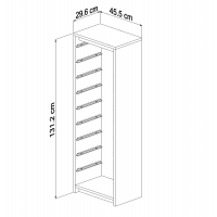 ΣΥΡΤΑΡΙΕΡΑ SANI HM18203.03 ΜΕΛΑΜΙΝΗ SONAMA-9 ΛΕΥΚΑ ΣΥΡΤΑΡΙΑ P.E. 45,5x29,6x125Υ ΣΥΡΤΑΡΙΕΡΑ SANI HM18203.03 ΜΕΛΑΜΙΝΗ SONAMA-9 ΛΕΥΚΑ ΣΥΡΤΑΡΙΑ P.E. 45,5x29,6x125Υ