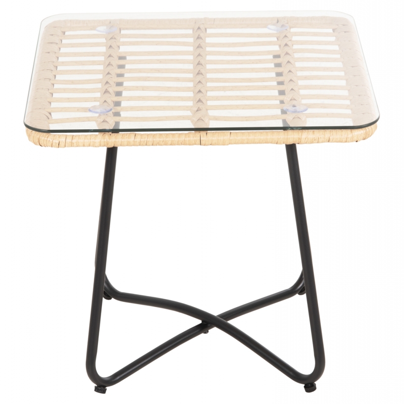 ΤΡΑΠΕΖΑΚΙ GERRY HM5717.11 ΜΕ WICKER ΜΠΕΖ-ΜΑΥΡΟ ΜΕΤΑΛ.ΣΚΕΛΕΤΟ 50x50x47,5Υεκ. ΤΡΑΠΕΖΑΚΙ GERRY HM5717.11 ΜΕ WICKER ΜΠΕΖ-ΜΑΥΡΟ ΜΕΤΑΛ.ΣΚΕΛΕΤΟ 50x50x47,5Υεκ.