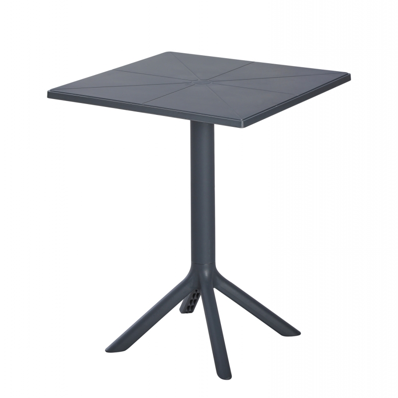 ΤΡΑΠΕΖΙ ΠΟΛΥΠΡΟΠΥΛΕΝΙΟΥ ΤΕΤΡΑΓΩΝΟ TERRIN HM6125.20 ΣΚΟΥΡΟ ΓΚΡΙ 60,5x60,5x76,5Υεκ. ΤΡΑΠΕΖΙ ΠΟΛΥΠΡΟΠΥΛΕΝΙΟΥ ΤΕΤΡΑΓΩΝΟ TERRIN HM6125.20 ΣΚΟΥΡΟ ΓΚΡΙ 60,5x60,5x76,5Υεκ.