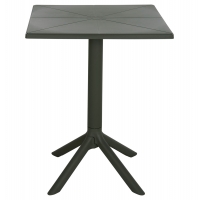 ΤΡΑΠΕΖΙ ΠΟΛΥΠΡΟΠΥΛΕΝΙΟΥ ΤΕΤΡΑΓΩΝΟ TERRIN HM6125.15 DARK OLIVE 60x60x75Υεκ. ΤΡΑΠΕΖΙ ΠΟΛΥΠΡΟΠΥΛΕΝΙΟΥ ΤΕΤΡΑΓΩΝΟ TERRIN HM6125.15 DARK OLIVE 60x60x75Υεκ.