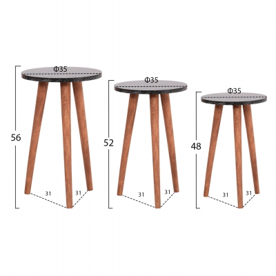 ΣΕΤ ΤΡΑΠΕΖΙ ΣΑΛΟΝΙΟΥ & 3 ΒΟΗΘ.ΤΡΑΠΕΖΙΑ VITAL HM18180.02 ΜΕΛΑΜΙΝΗ ΜΑΥΡΟ ΜΑΡΜΑΡΟ-ΚΑΡΥΔΙ ΠΟΔΙΑ ΣΕΤ ΤΡΑΠΕΖΙ ΣΑΛΟΝΙΟΥ & 3 ΒΟΗΘ.ΤΡΑΠΕΖΙΑ VITAL HM18180.02 ΜΕΛΑΜΙΝΗ ΜΑΥΡΟ ΜΑΡΜΑΡΟ-ΚΑΡΥΔΙ ΠΟΔΙΑ