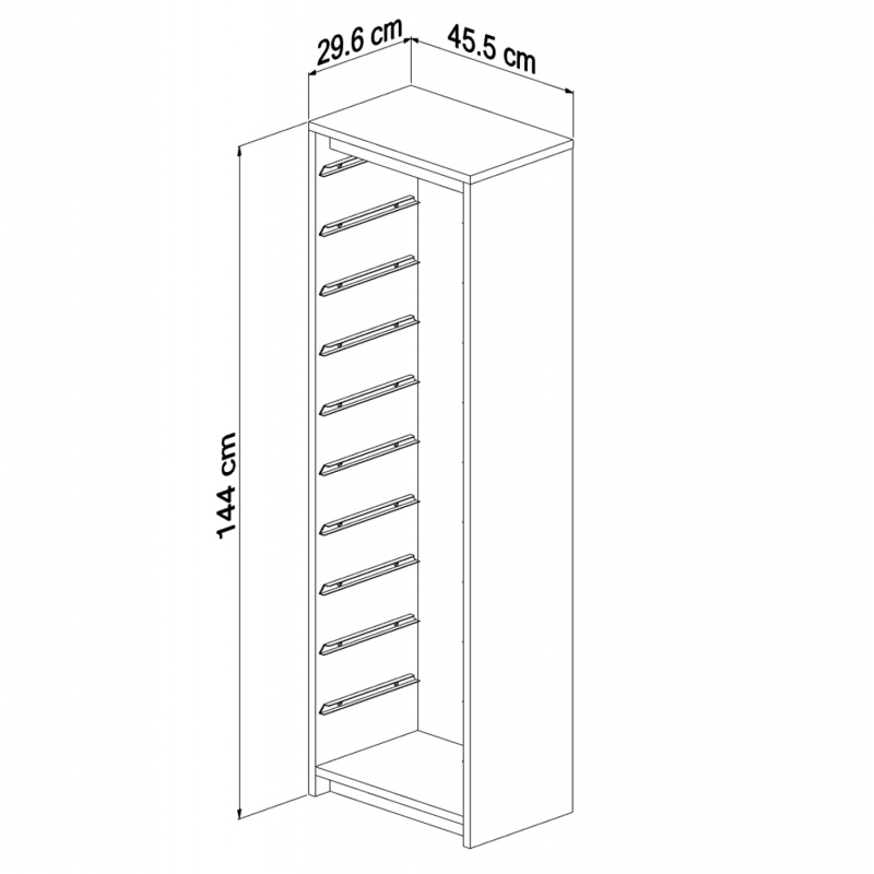 ΣΥΡΤΑΡΙΕΡΑ SANI HM18205.03 ΜΕΛΑΜΙΝΗ ΣΕ SONAMA-ΛΕΥΚΑ ΣΥΡΤΑΡΙΑ P.E. 45,5x29,6x144Υεκ. ΣΥΡΤΑΡΙΕΡΑ SANI HM18205.03 ΜΕΛΑΜΙΝΗ ΣΕ SONAMA-ΛΕΥΚΑ ΣΥΡΤΑΡΙΑ P.E. 45,5x29,6x144Υεκ.