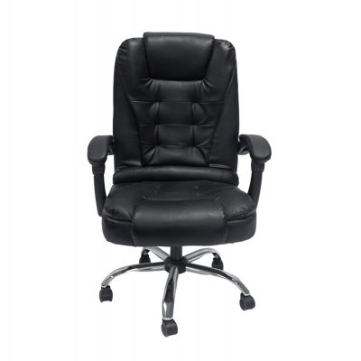 ΚΑΡΕΚΛΑ ΓΡΑΦΕΙΟΥ LAGOM HM1198 ΜΑΥΡO PVC-ΜΕΤΑΛ.ΒΑΣΗ-ΜΑΥΡΟ NYLON ΣΚΕΛΕΤΟΣ 60x70x104Υεκ