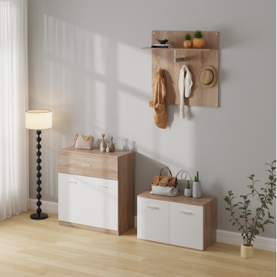 ΣΕΤ ΕΙΣΟΔΟΥ 3ΤΜΧ DIONNE HM21058 ΜΕΛΑΜΙΝΗ ΣΕ ΣΟΝΑΜΑ-ΛΕΥΚΟ