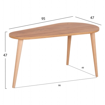 ΤΡΑΠΕΖΙΑ ΣΑΛΟΝΙΟΥ 2ΤΜΧ APRILIA HM18179.03 ΜΕΛΑΜΙΝΗ ΦΥΣΙΚΟ-ΛΕΥΚΟ ΜΑΡΜΑΡΟ 94x47x47Υεκ ΤΡΑΠΕΖΙΑ ΣΑΛΟΝΙΟΥ 2ΤΜΧ APRILIA HM18179.03 ΜΕΛΑΜΙΝΗ ΦΥΣΙΚΟ-ΛΕΥΚΟ ΜΑΡΜΑΡΟ 94x47x47Υεκ
