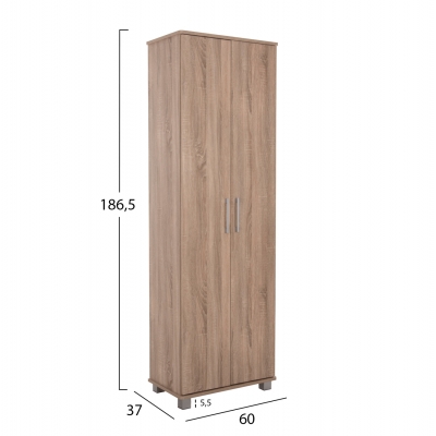 ΠΑΠΟΥΤΣΟΘΗΚΗ-ΝΤΟΥΛΑΠΑ CLUSE HM2403.20 ΜΕΛΑΜΙΝΗ SONAMA OAK ΧΡΩΜΑ 60Χ37Χ186,5Υεκ. ΠΑΠΟΥΤΣΟΘΗΚΗ-ΝΤΟΥΛΑΠΑ CLUSE HM2403.20 ΜΕΛΑΜΙΝΗ SONAMA OAK ΧΡΩΜΑ 60Χ37Χ186,5Υεκ.