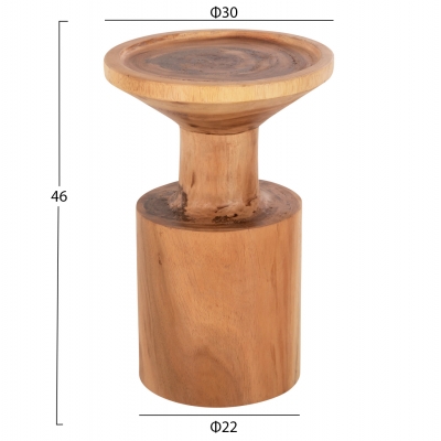 ΤΡΑΠΕΖΙ ΒΟΗΘΗΤΙΚΟ BERMAL HM9889 ΜΑΣΙΦ ΞΥΛΟ SUAR ΣΕ ΦΥΣΙΚΟ Φ30x46Υεκ. ΤΡΑΠΕΖΙ ΒΟΗΘΗΤΙΚΟ BERMAL HM9889 ΜΑΣΙΦ ΞΥΛΟ SUAR ΣΕ ΦΥΣΙΚΟ Φ30x46Υεκ.