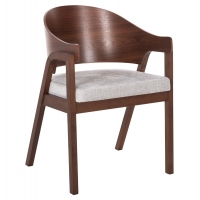 ΚΑΡΕΚΛΑ NERO HM9972 RUBBERWOOD ΣΕ ΚΑΡΥΔΙ-ΓΚΡΙ ΥΦΑΣΜΑ ΚΑΘΙΣΜΑ 56x56x78Yεκ. ΚΑΡΕΚΛΑ NERO HM9972 RUBBERWOOD ΣΕ ΚΑΡΥΔΙ-ΓΚΡΙ ΥΦΑΣΜΑ ΚΑΘΙΣΜΑ 56x56x78Yεκ.