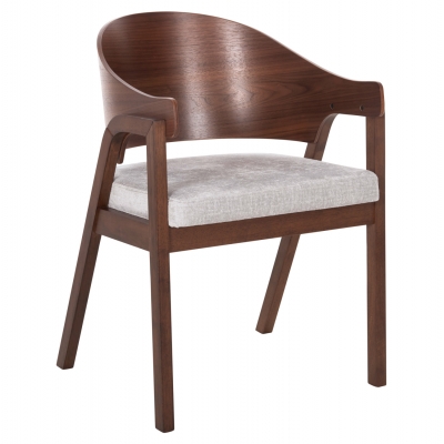 ΚΑΡΕΚΛΑ NERO HM9972 RUBBERWOOD ΣΕ ΚΑΡΥΔΙ-ΓΚΡΙ ΥΦΑΣΜΑ ΚΑΘΙΣΜΑ 56x56x78Yεκ. ΚΑΡΕΚΛΑ NERO HM9972 RUBBERWOOD ΣΕ ΚΑΡΥΔΙ-ΓΚΡΙ ΥΦΑΣΜΑ ΚΑΘΙΣΜΑ 56x56x78Yεκ.