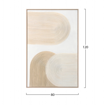 ΠΙΝΑΚΑΣ TOIXOY HM4536 ΜΕ ΚΟΡΝΙΖΑ ΜΠΕΖ-ΚΑΜΒΑΣ ΛΕΥΚΟΣ ΧΕΙΡΟΠΟΙΗΤΟΣ 80x3,5x120Υεκ. ΠΙΝΑΚΑΣ TOIXOY HM4536 ΜΕ ΚΟΡΝΙΖΑ ΜΠΕΖ-ΚΑΜΒΑΣ ΛΕΥΚΟΣ ΧΕΙΡΟΠΟΙΗΤΟΣ 80x3,5x120Υεκ.