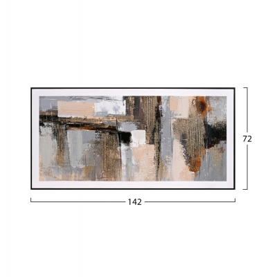 ΠΙΝΑΚΑΣ ΤΟΙΧΟΥ SEDIMENT HM4551 ΜΕ ΚΟΡΝΙΖΑ ΜΑΥΡΗ-ΚΑΜΒΑΣ 142x4.5x72Υεκ ΠΙΝΑΚΑΣ ΤΟΙΧΟΥ SEDIMENT HM4551 ΜΕ ΚΟΡΝΙΖΑ ΜΑΥΡΗ-ΚΑΜΒΑΣ 142x4.5x72Υεκ