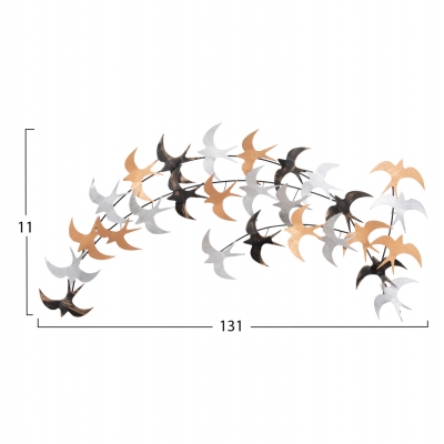 ΔΙΑΚΟΣΜΗΤΙΚΟ ΤΟΙΧΟΥ ΠΟΥΛΙΑ HM4655 ΜΕΤΑΛΛΟ-ΠΟΛΥΧΡΩΜΟ 131x11(βάθος)x70Υεκ. ΔΙΑΚΟΣΜΗΤΙΚΟ ΤΟΙΧΟΥ ΠΟΥΛΙΑ HM4655 ΜΕΤΑΛΛΟ-ΠΟΛΥΧΡΩΜΟ 131x11(βάθος)x70Υεκ.