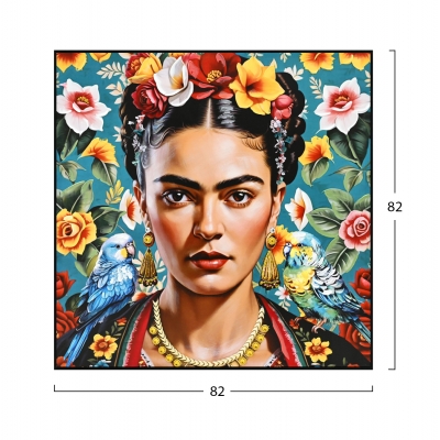 ΠΙΝΑΚΑΣ TOIXOY PARROTS HM4567 ΜΕ ΚΟΡΝΙΖΑ ΜΑΥΡΗ-ΚΑΜΒΑΣ ΕΚΤΥΠΩΣΗ 82x4,5x82Υεκ. ΠΙΝΑΚΑΣ TOIXOY PARROTS HM4567 ΜΕ ΚΟΡΝΙΖΑ ΜΑΥΡΗ-ΚΑΜΒΑΣ ΕΚΤΥΠΩΣΗ 82x4,5x82Υεκ.