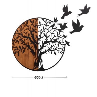 ΔΙΑΚΟΣΜΗΤΙΚΟ ΤΟΙΧΟΥ ILLUSION HM4647 ΜΕΤΑΛΛΟ-ΞΥΛΟ 56,5x3x56,5Υεκ. ΔΙΑΚΟΣΜΗΤΙΚΟ ΤΟΙΧΟΥ ILLUSION HM4647 ΜΕΤΑΛΛΟ-ΞΥΛΟ 56,5x3x56,5Υεκ.