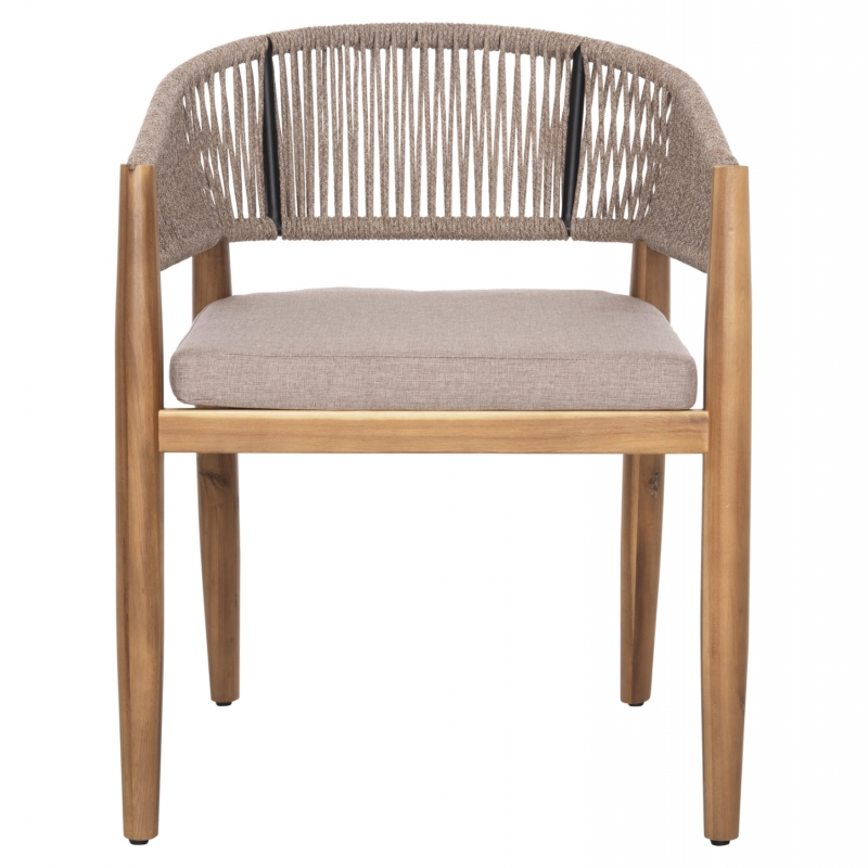 ΠΟΛΥΘΡΟΝΑ NAVAN HM6135.02 ΞΥΛΟ ΑΚΑΚΙΑΣ ΦΥΣΙΚΟ-ΣΧΟΙΝΙ NYLON ΜΠΕΖ 59x58x76Υεκ.