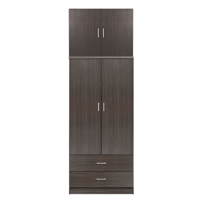 ΝΤΟΥΛΑΠΑ REINA HM21061.01 2ΦΥΛΛΗ ΜΕ ΠΑΤΑΡΙ & 2 ΣΥΡΤΑΡΙΑ-ΜΕΛΑΜΙΝΗ ZEBRANO 80x42x241Υεκ