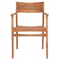 ΠΟΛΥΘΡΟΝΑ BOZZY HM9935 ΜΑΣΙΦ ΞΥΛΟ TEAK ΣΕ ΦΥΣΙΚΟ 58x61x80,5Υ