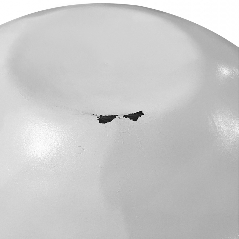 ΔΙΑΚΟΣΜΗΤΙΚΟ ΤΡΑΠΕΖΙ ΣΑΛΟΝΙΟΥ BOWL Φ91x38,5Yεκ. ΛΕΥΚΟ ΜΕ ΞΥΛΟ ΑΚΑΚΙΑΣ HM8717.23 Β'ΔΙΑΛΟΓΗΣ