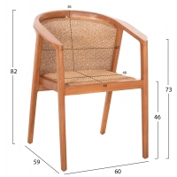 ΣΕΤ ΤΡΑΠΕΖΑΡΙΑΣ 5ΤΜΧ RENLY HM21078.02 ΟΡΘΟΓΩΝΙΟ ΤΡΑΠΕΖΙ & 4 ΚΑΡΕΚΛΕΣ ΣΕΤ ΤΡΑΠΕΖΑΡΙΑΣ 5ΤΜΧ RENLY HM21078.02 ΟΡΘΟΓΩΝΙΟ ΤΡΑΠΕΖΙ & 4 ΚΑΡΕΚΛΕΣ