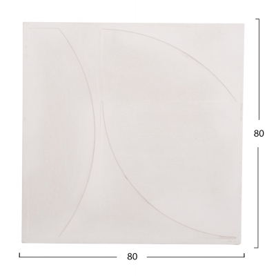 ΠΙΝΑΚΑΣ ΤΕΤΡΑΓΩΝΟΣ ΣΕΙΡΑ SANTORINI HM4508 MDF ΣΕ ΥΠΟΛΕΥΚΟ ΧΡΩΜΑ 80x4(πάχος)x80Υεκ. ΠΙΝΑΚΑΣ ΤΕΤΡΑΓΩΝΟΣ ΣΕΙΡΑ SANTORINI HM4508 MDF ΣΕ ΥΠΟΛΕΥΚΟ ΧΡΩΜΑ 80x4(πάχος)x80Υεκ.