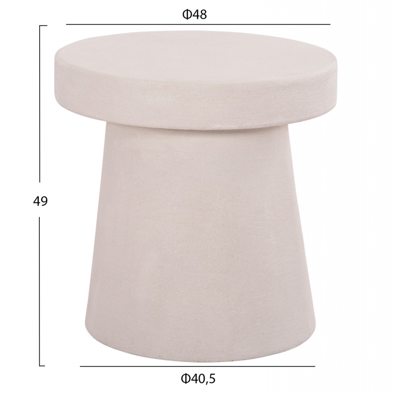 ΤΡΑΠΕΖΙ ΣΑΛΟΝΙΟΥ ΣΤΡΟΓΓΥΛΟ ΣΕΙΡΑ SANTORINI HM18052 MDF ΣΕ ΥΠΟΛΕΥΚΟ ΧΡΩΜΑ Φ48x49Υεκ. ΤΡΑΠΕΖΙ ΣΑΛΟΝΙΟΥ ΣΤΡΟΓΓΥΛΟ ΣΕΙΡΑ SANTORINI HM18052 MDF ΣΕ ΥΠΟΛΕΥΚΟ ΧΡΩΜΑ Φ48x49Υεκ.