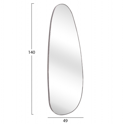 ΚΑΘΡΕΠΤΗΣ ΤΟΙΧΟΥ CRITHER HM4486.02 ΜΕ ΠΛΑΙΣΙΟ MDF ΣΕ GREY MARBLE ΧΡΩΜΑ 49x140Υεκ. ΚΑΘΡΕΠΤΗΣ ΤΟΙΧΟΥ CRITHER HM4486.02 ΜΕ ΠΛΑΙΣΙΟ MDF ΣΕ GREY MARBLE ΧΡΩΜΑ 49x140Υεκ.