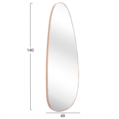 ΚΑΘΡΕΠΤΗΣ ΤΟΙΧΟΥ CRITHER HM4486.03 ΜΕ ΠΛΑΙΣΙΟ MDF ΦΥΣΙΚΟ ΧΡΩΜΑ ΞΥΛΟΥ 49x140Υεκ. ΚΑΘΡΕΠΤΗΣ ΤΟΙΧΟΥ CRITHER HM4486.03 ΜΕ ΠΛΑΙΣΙΟ MDF ΦΥΣΙΚΟ ΧΡΩΜΑ ΞΥΛΟΥ 49x140Υεκ.