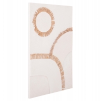 ΠΙΝΑΚΑΣ ΟΡΘΟΓΩΝΙΟΣ ΣΕΙΡΑ SANTORINI HM4531 MDF ΥΠΟΛΕΥΚΟ-ΔΙΑΚΟΣΜΗΣΗ ΜΠΕΖ 80x4,5(πάχος)x120Υεκ.