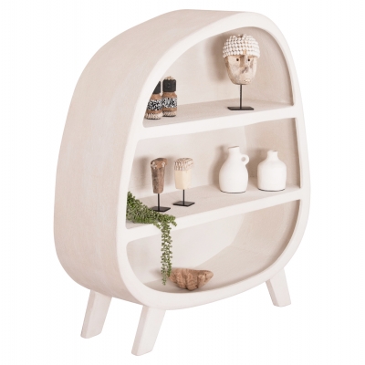 ΡΑΦΙΕΡΑ ΣΕΙΡΑ SANTORINI HM18060.01 MDF ΣΕ ΥΠΟΛΕΥΚΟ ΧΡΩΜΑ 120x38x133Υεκ. ΡΑΦΙΕΡΑ ΣΕΙΡΑ SANTORINI HM18060.01 MDF ΣΕ ΥΠΟΛΕΥΚΟ ΧΡΩΜΑ 120x38x133Υεκ.