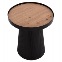 ΤΡΑΠΕΖΑΚΙ ΒΟΗΘΗΤΙΚΟ DENTON HM18023.01 MDF TOP ΦΥΣΙΚΟ ΞΥΛΟΥ-ΒΑΣΗ ΜΑΥΡΗ Φ45x51,5Υεκ. ΤΡΑΠΕΖΑΚΙ ΒΟΗΘΗΤΙΚΟ DENTON HM18023.01 MDF TOP ΦΥΣΙΚΟ ΞΥΛΟΥ-ΒΑΣΗ ΜΑΥΡΗ Φ45x51,5Υεκ.