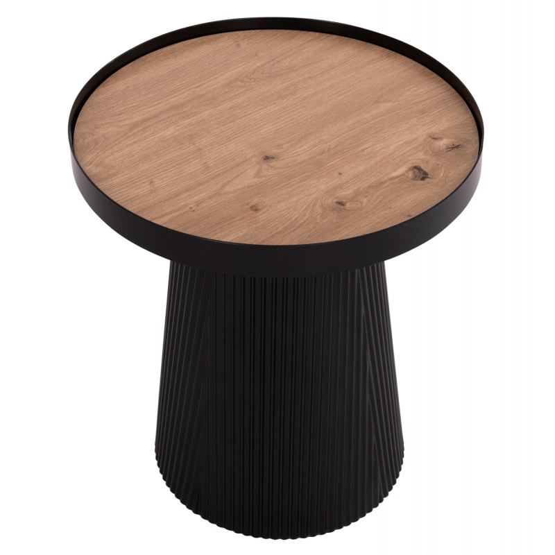 ΤΡΑΠΕΖΑΚΙ ΒΟΗΘΗΤΙΚΟ DENTON HM18023.01 MDF TOP ΦΥΣΙΚΟ ΞΥΛΟΥ-ΒΑΣΗ ΜΑΥΡΗ Φ45x51,5Υεκ. ΤΡΑΠΕΖΑΚΙ ΒΟΗΘΗΤΙΚΟ DENTON HM18023.01 MDF TOP ΦΥΣΙΚΟ ΞΥΛΟΥ-ΒΑΣΗ ΜΑΥΡΗ Φ45x51,5Υεκ.