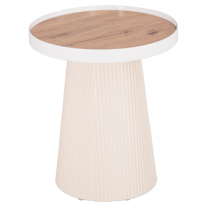 ΤΡΑΠΕΖΑΚΙ ΒΟΗΘΗΤΙΚΟ DENTON HM18023.02 MDF TOP ΦΥΣΙΚΟ ΞΥΛΟΥ-ΒΑΣΗ ΛΕΥΚΗ Φ45x51,5Υεκ. ΤΡΑΠΕΖΑΚΙ ΒΟΗΘΗΤΙΚΟ DENTON HM18023.02 MDF TOP ΦΥΣΙΚΟ ΞΥΛΟΥ-ΒΑΣΗ ΛΕΥΚΗ Φ45x51,5Υεκ.
