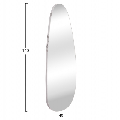 ΚΑΘΡΕΠΤΗΣ ΤΟΙΧΟΥ CRITHER HM4486.05 ΜΕ ΠΛΑΙΣΙΟ MDF ΣΕ WHITE MARBLE ΧΡΩΜΑ 49x140Υεκ. ΚΑΘΡΕΠΤΗΣ ΤΟΙΧΟΥ CRITHER HM4486.05 ΜΕ ΠΛΑΙΣΙΟ MDF ΣΕ WHITE MARBLE ΧΡΩΜΑ 49x140Υεκ.